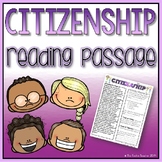 Citizenship Reading Passage