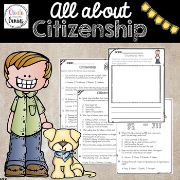 Preview of Citizenship| Rights and Responsibilities ⭐️