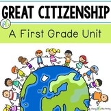 First Grade Good Citizenship Unit Community Building