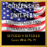 Citizenship Unit Plan - SS.7.CG.2.1 & SS.7.CG.2.2 - Lesson