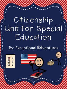 Preview of Citizenship Unit for Special Education