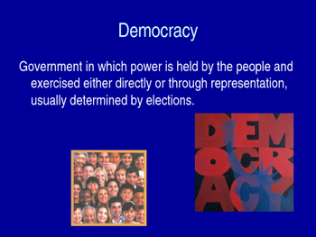 Preview of Citizenship Vocabulary PowerPoint Presentation