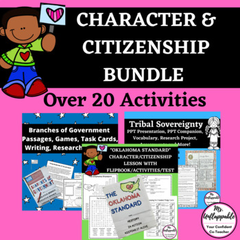 Preview of Citizenship and Character Bundle