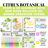 Citrus Binder Organizers, Calendar, & more