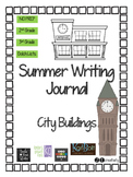 City Buildings Summer Writing Journal