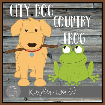 city dog and country frog