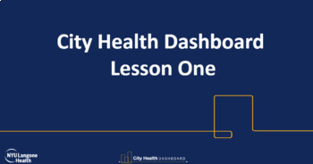 Preview of City Health Dashboard High School Lesson Plans