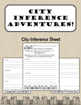 Preview of City Inference Sheet