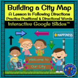City Map Building Activity: Following Directions Using Pos