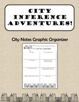 Preview of City Notes Graphic Organizer