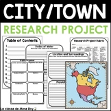 City-Town Research Report Project Template | Social Studie