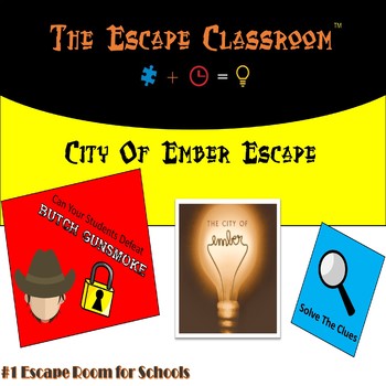 Preview of City of Ember Escape Room | The Escape Classroom