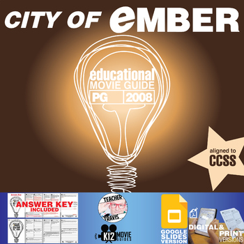 Preview of City of Ember Movie Guide | Questions | Worksheet | Google Slides (PG - 2008)