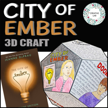 Preview of City of Ember - Novel Study Project Craft - PBL