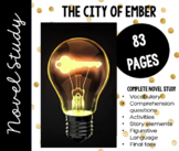 City of Ember story elements, figurative language, activit