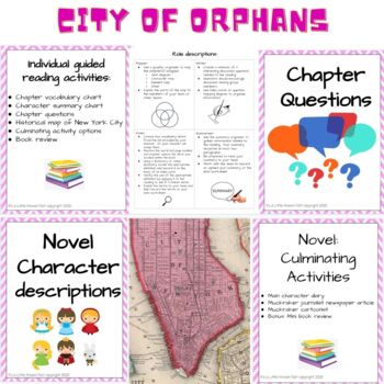 Preview of City of Orphans Novel BUNDLE