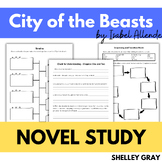 City of the Beasts Novel Study, Comprehension & Graphic Or