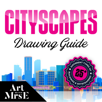 Preview of Cityscapes Drawing Guide | How to Draw Skyscrapers and Buildings 