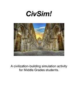 Preview of CivSim - A civilization building simulation!