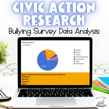 Preview of Civic Action Research Bullying Survey Data Analysis Pear Deck Google Jamboard
