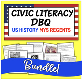 Civic Literacy DBQ Bundle! New for New York US History Regents!