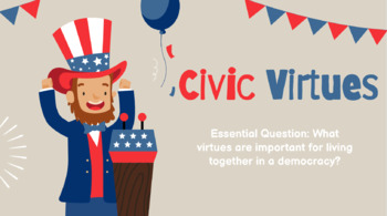 Preview of Civic Virtues: Government Unit with DBQ and IDM