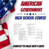 Civics & American Government - Full Semester Course Outlin
