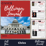 Civics Bell Ringer Journal & Digital Version Bundle - 150 