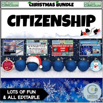Preview of Civics Christmas Resources