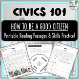 Civics & Citizenship- "Being a Good Citizen" FREE Reading 