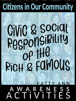 Preview of Ethics Civics Citizen Responsibility Activities - Social Scenarios Worksheets