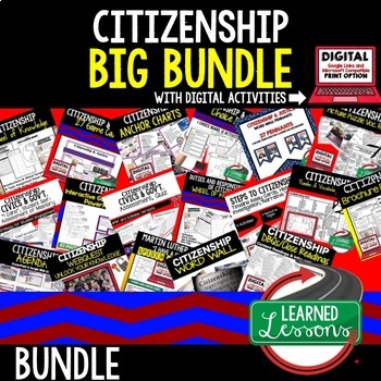 Preview of Citizenship BUNDLE (Civics BUNDLE, Government Bundle)