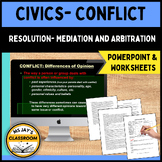 Conflict Resolution Mediation & Arbitration Civics High Sc