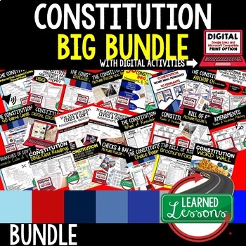 Preview of Constitution BUNDLE  (Civics Bundle and Government Bundle)