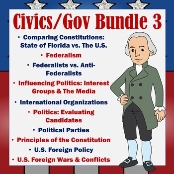 Preview of Civics / Government Bundle III
