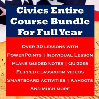 Preview of Civics Entire Course