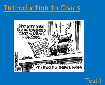 Preview of Civics Full Semester Presentations