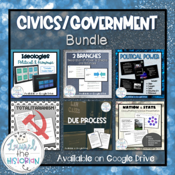 Preview of Civics/Government Bundle