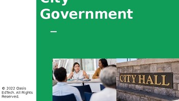 Preview of Civics/Government: City Government Google Slides