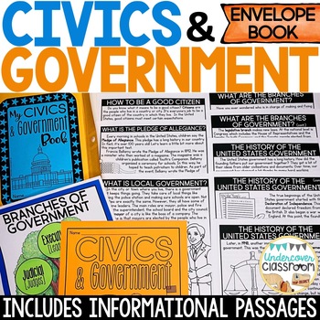 Preview of Civics & Government | Branches of Government | Citizenship | U.S. Government