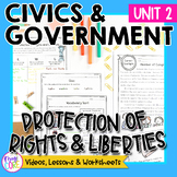 Civics & Government Unit 2: Protection of Rights & Liberti