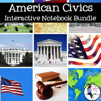 Preview of Civics Interactive Notebook Mega Bundle