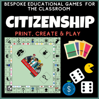 Preview of Civics Print Play Revision Board Game
