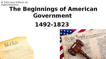 Preview of Civics: The Beginnings of American Government PowerPoint