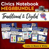 Civics & U.S. Government MEGA BUNDLE Digital & Paper Inter