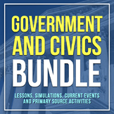 Civics & US Government Lesson, Activities, Simulations and