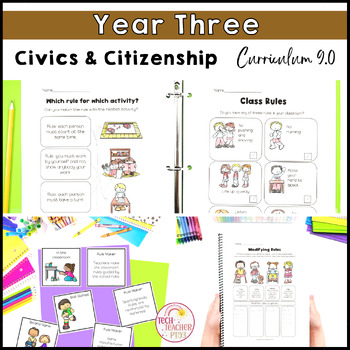 Preview of Civics and Citizenship Year 3 Australian Curriculum 9.0 HASS