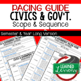 Civics and Government Pacing Guide, Scope and Sequence FRE