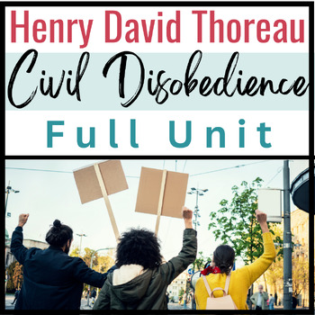Preview of Civil Disobedience Activity Bundle- Close Reading, Debate Guides, Scavenger Hunt