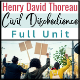 Civil Disobedience Activity Bundle- Close Reading, Debate 
